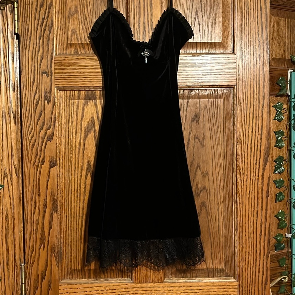 Goth Black Dress